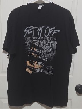Set It Off tour tee, unisex XL